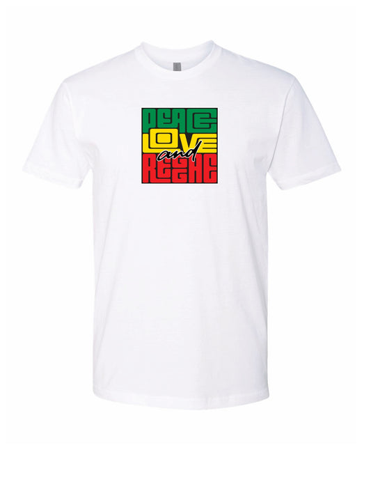 PEACE LOVE AND REGGAE