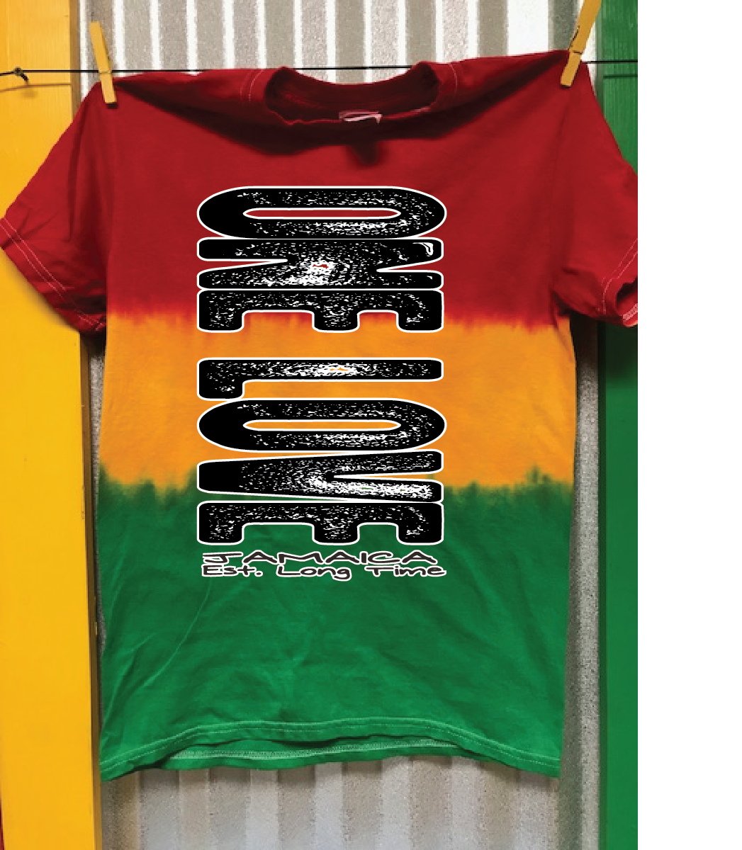 ONE LOVE REGGAE TIE DYE