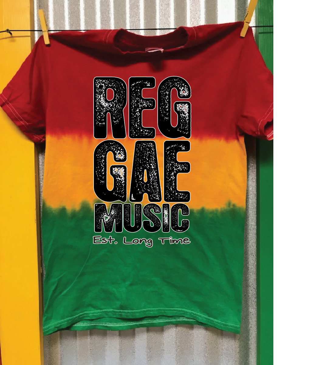 Reggae Music Tie Dye